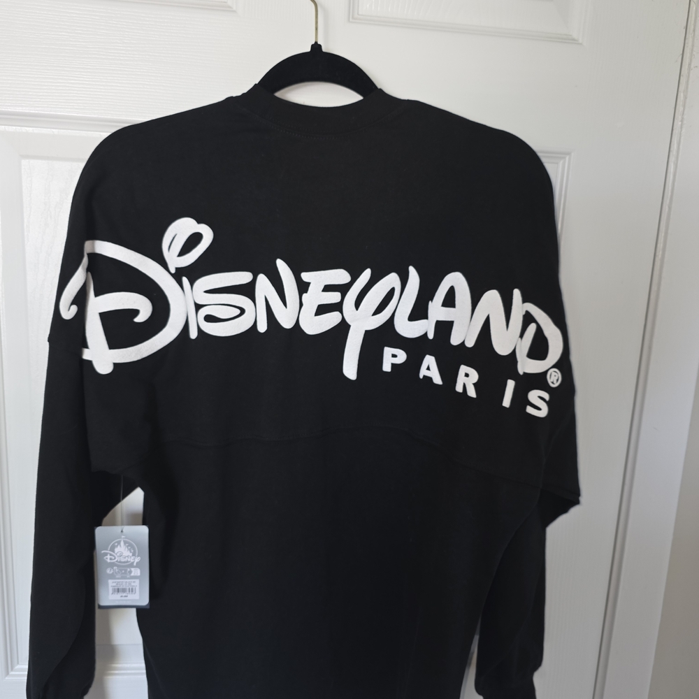 Disneyland Paris Spirit Sweatshirt Black and White